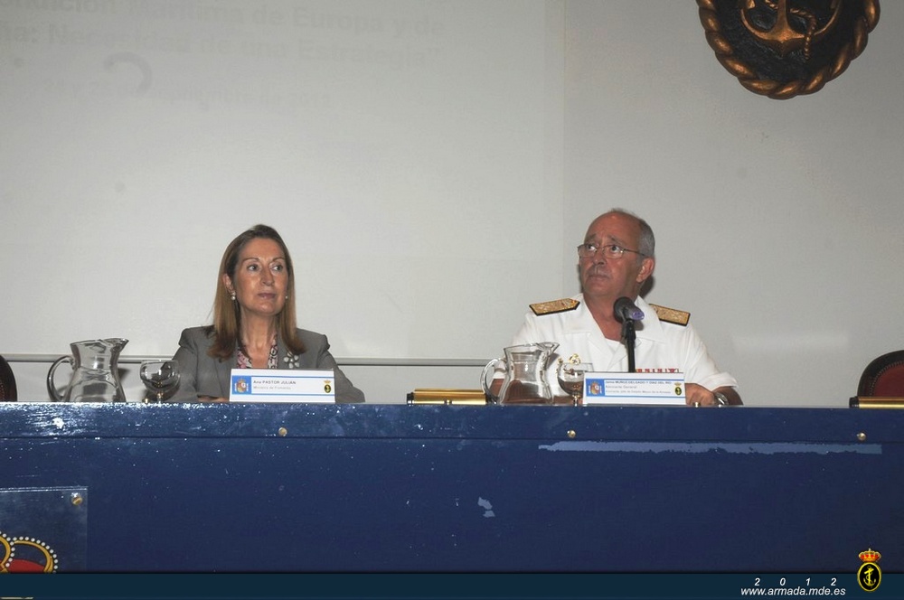 La ministra de Fomento impartió la conferencia inaugural del Seminario sobre "La Condición Marítima de Europa y de España"